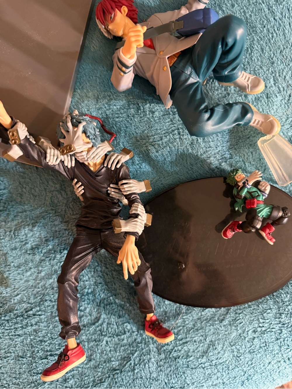 my hero, academia figure bundle todoroki shiguraki deku banpresto